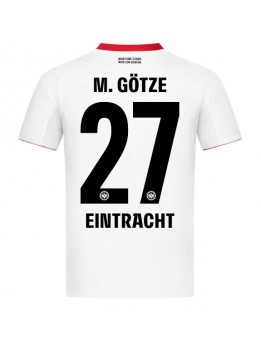 Billige Eintracht Frankfurt Mario Gotze #27 Bortedrakt 2025-26 Kortermet